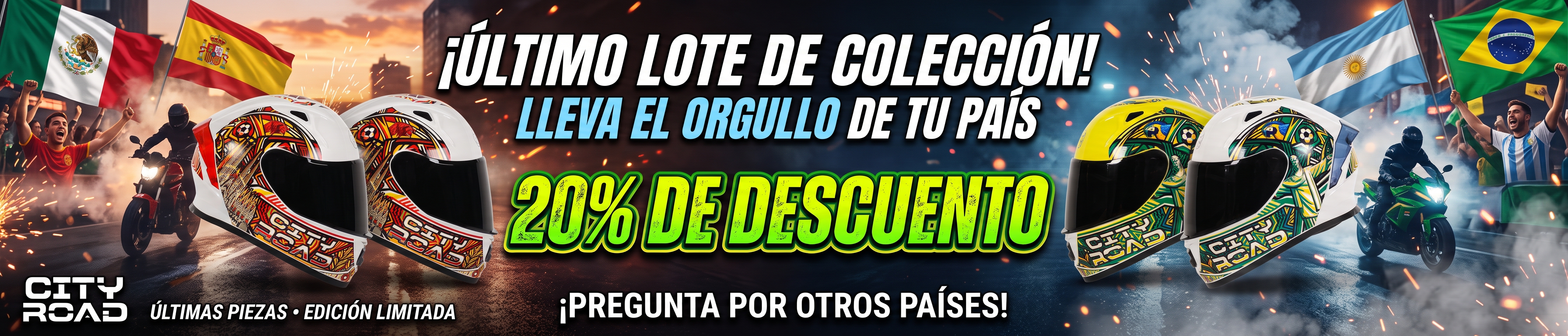 Cascos City Road -20%
